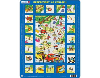 Larsen Puzzle Bezpečnost silniční dopravy