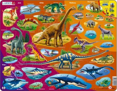 Larsen Puzzle Dinosauři 2