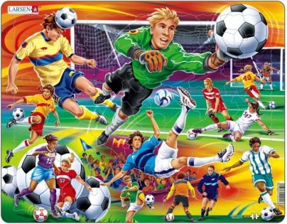 Larsen Puzzle Fotbal - soccer