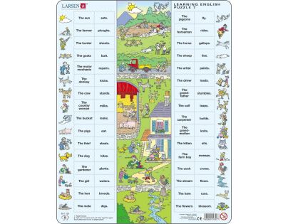 Larsen Puzzle Hodina angličtiny 7
