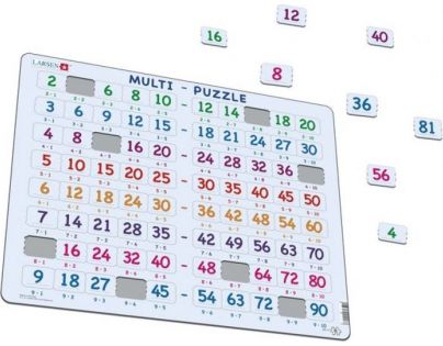 Larsen Puzzle Násobení 2 - 90