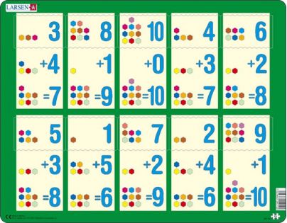 Larsen Puzzle Sčítání do 10 I.
