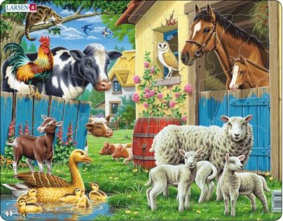 Larsen Puzzle Zvířata na farmě