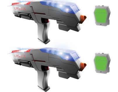 Laser-X pistole na infračervené paprsky dvojitá sada