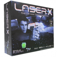 Laser-X pistole na infračervené paprsky sada pro jednoho 4