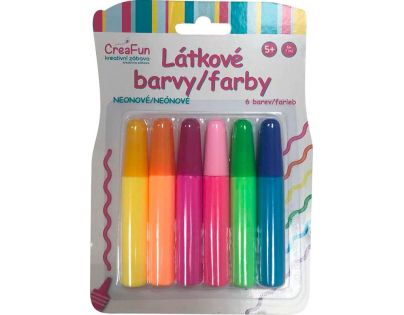 HM Studio Látkové barvy sada neon 6 ks