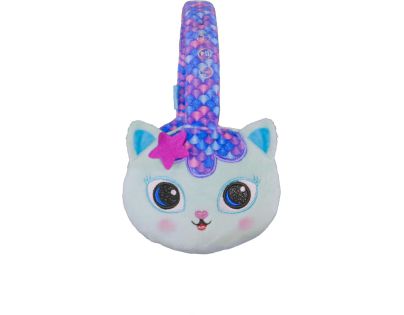 Lazerbuilt Gabbys Dollhouse Plush Bluetooth Headphones - Mercat