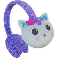 Lazerbuilt Gabbys Dollhouse Plush Bluetooth Headphones - Mercat