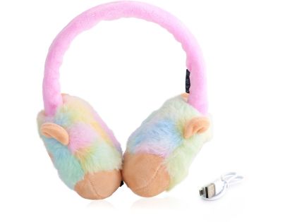 Lazerbuilt Squishmallows Plush Bluetooth Headphones - Leonard