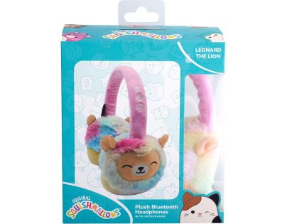 Lazerbuilt Squishmallows Plush Bluetooth Headphones - Leonard
