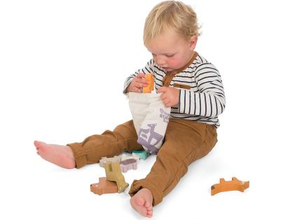 Le Toy Van Petilou Skládací věž zvířátka