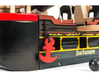 Le Toy Van Pirátská loď Barbarossa