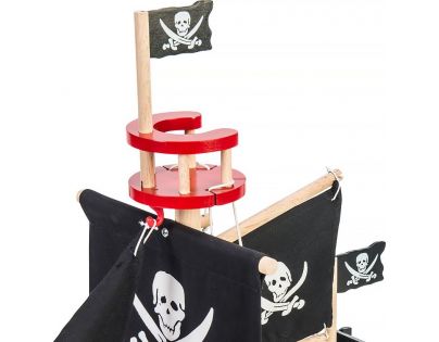 Le Toy Van Pirátská loď Barbarossa