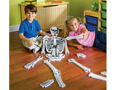 Learning resources Puzzle pěnové Kostra 15 dílků - Poškozený obal