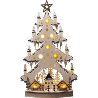 Solight Vánoční stromek stolní 23 LED - Poškozený obal