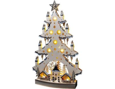 Solight Vánoční stromek stolní 23 LED - Poškozený obal