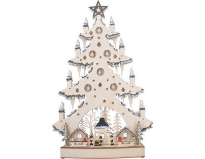 Solight Vánoční stromek stolní 23 LED - Poškozený obal