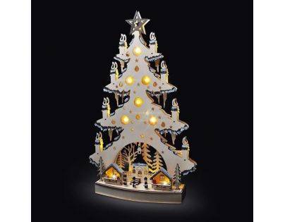 Solight Vánoční stromek stolní 23 LED - Poškozený obal