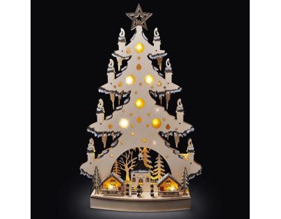 Solight Vánoční stromek stolní 23 LED - Poškozený obal