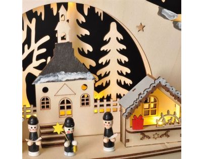 Solight Vánoční stromek stolní 23 LED - Poškozený obal