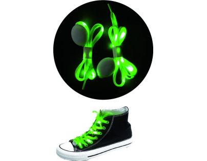 Altima LED svítící tkaničky jednobarevné zelené