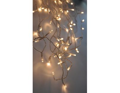 Solight Vánoční závěs rampouchy 120 LED teplé bílé světlo