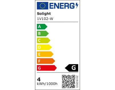 Solight Venkovní vánoční řetěz 200 LED 5 m studená bílá