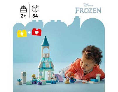 LEGO® DUPLO® Disney 10455 Ledové království: Anna a Elsa a oslava na hradě