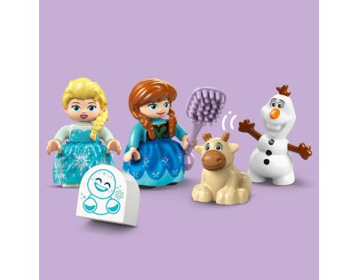 LEGO® DUPLO® Disney 10455 Ledové království: Anna a Elsa a oslava na hradě