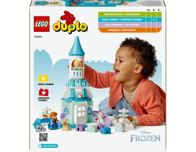 LEGO® DUPLO® Disney 10455 Ledové království: Anna a Elsa a oslava na hradě