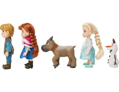 Black Fire Ledové království II Velký set s figurkami Anna, Elsa, Olaf, Kristof 15 cm
