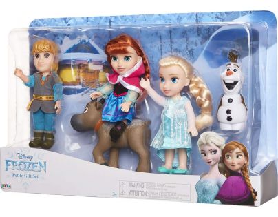 Black Fire Ledové království II Velký set s figurkami Anna, Elsa, Olaf, Kristof 15 cm