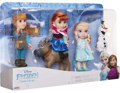 Black Fire Ledové království II Velký set s figurkami Anna, Elsa, Olaf, Kristof 15 cm
