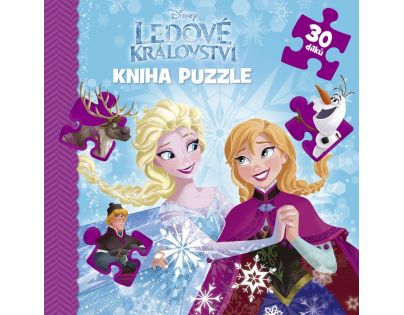 Ledové království Kniha puzzle 30 dílků