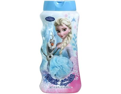 Ledové království Koupelový a sprchový gel s houbičkou 450 ml