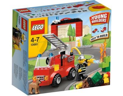 LEGO Kostičky 10661 Moje první LEGO® Hasičská stanice