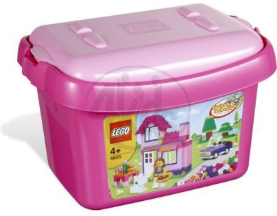 LEGO Kostičky 4625 Růžový box s kostkami