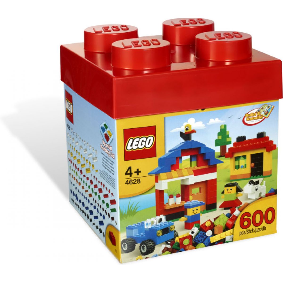 LEGO Kostičky 4628 Zábava s kostkami