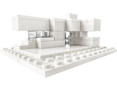 LEGO Architecture 21050 Studio pro 3D