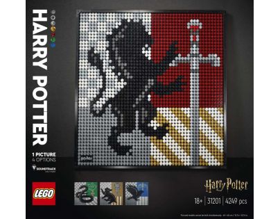 LEGO® ART 31201 Harry Potter™ Erby bradavických kolejí