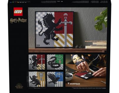 LEGO® ART 31201 Harry Potter™ Erby bradavických kolejí