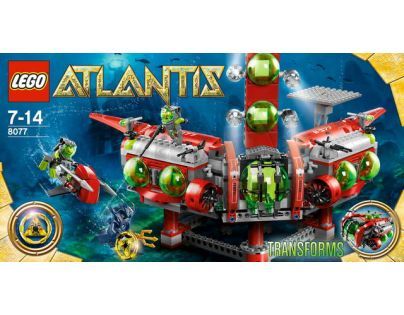 LEGO Atlantis 8077 Výzkumné ústředí Atlantis