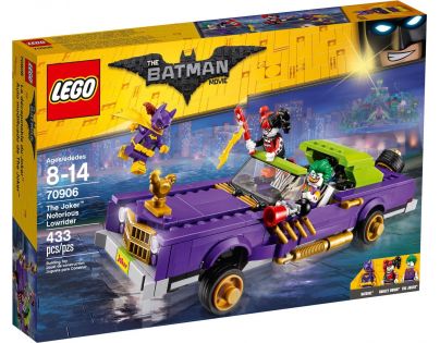 LEGO Batman 70906 Joker a jeho vůz Notorious Lowrider