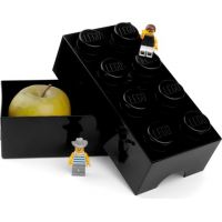LEGO® Box na svačinu 10 x 20 x 7,5 cm černý 2