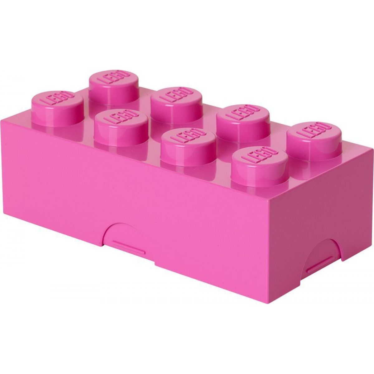LEGO® Box na svačinu 10 x 20 x 7,5 cm růžový