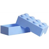 LEGO® Box na svačinu 10 x 20 x 7,5 cm světle modrý 2