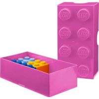 LEGO Box na svačinu 10 x 20 x 7,5 cm Růžová 4