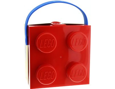 LEGO® Box s rukojetí červený