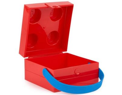 LEGO® Box s rukojetí červený