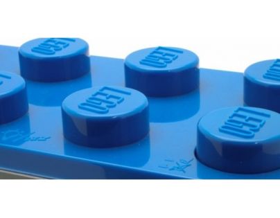 LEGO Brick Hodiny s budíkem modré